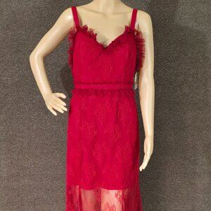 La Maison Talulah Tango Dreams Dress | Red | Size M | NWT